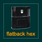 Acrylic Furnitures - flatback hex